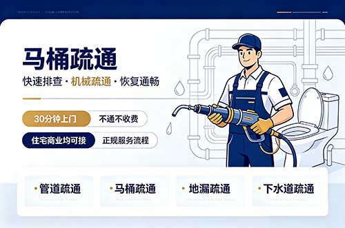 阜阳马桶疏通